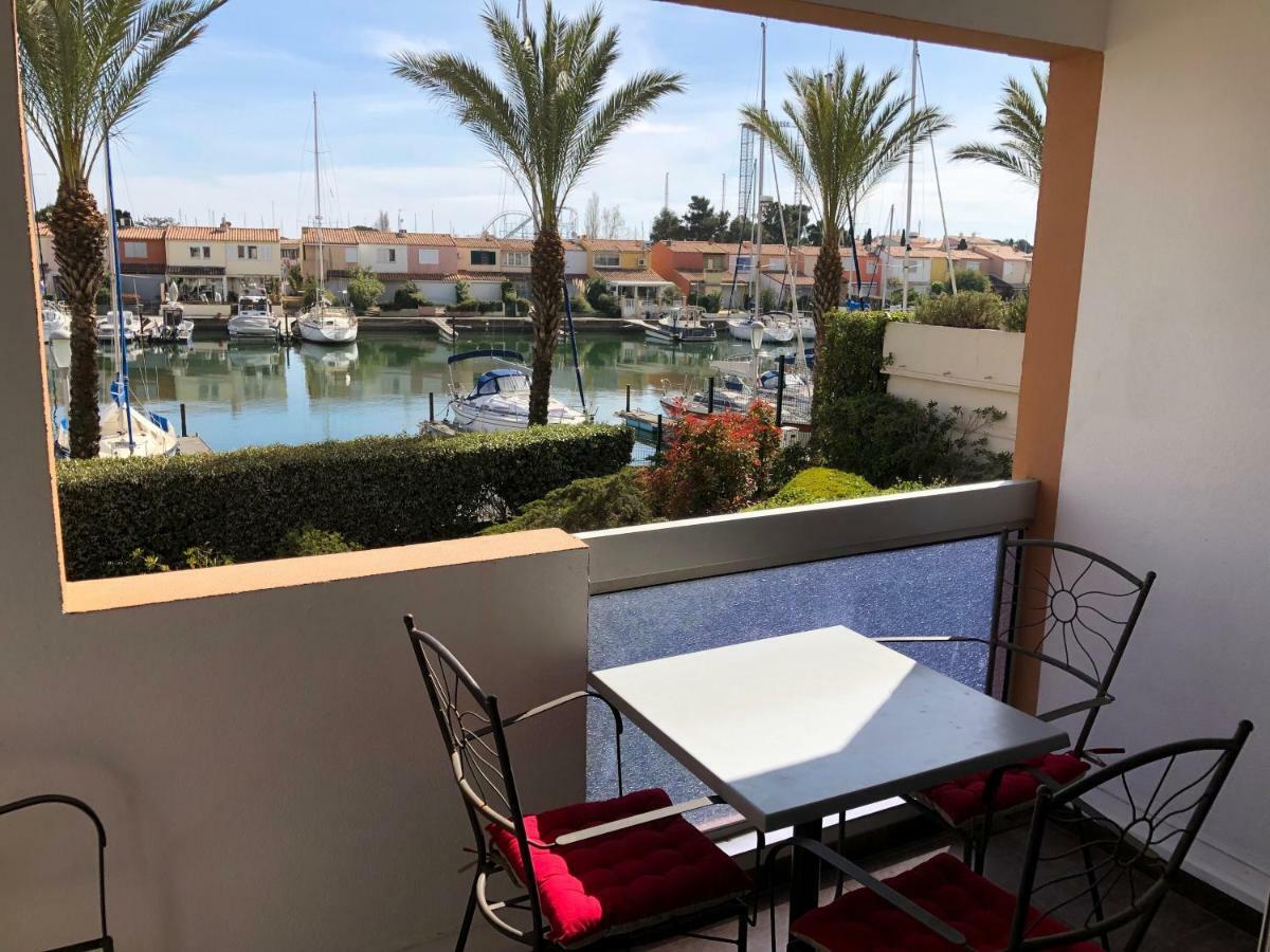 Cap Capistol Studio Le Cap D'Agde Vue Port Luaran gambar